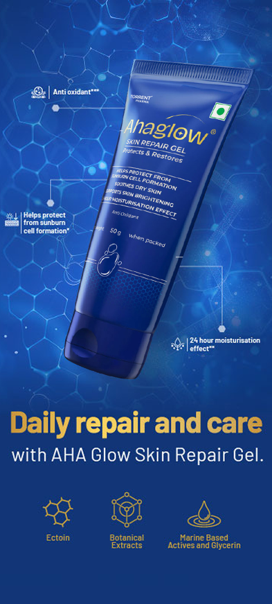 Ahaglow Repair Gel Banner